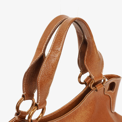 Cartier Marcello de Cartier Handle Bag aus genarbtem Leder