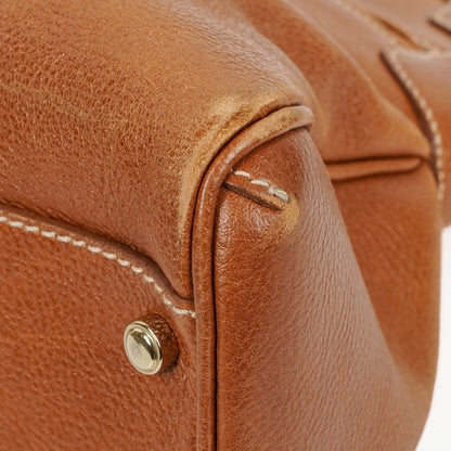 Cartier Marcello de Cartier Handle Bag aus genarbtem Leder