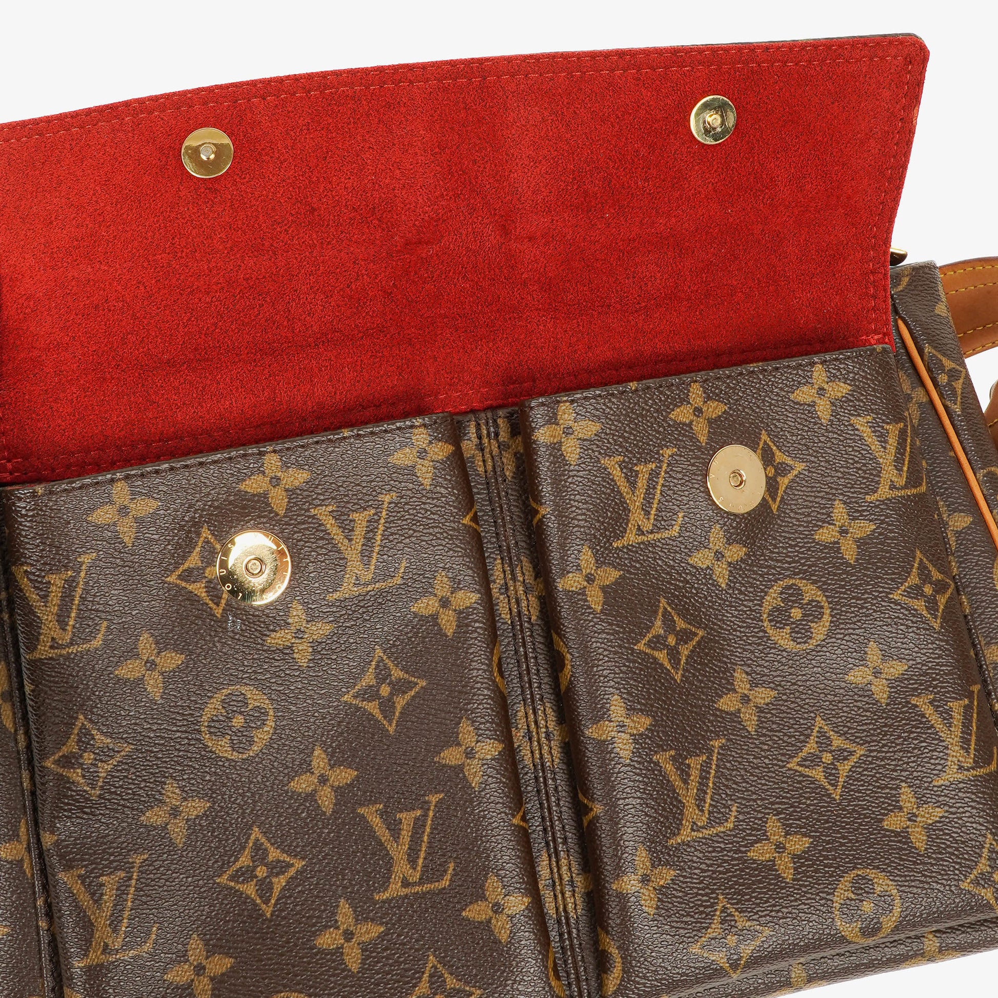 Louis Vuitton Viva-Cite GM Schultertasche aus Monogram Canvas