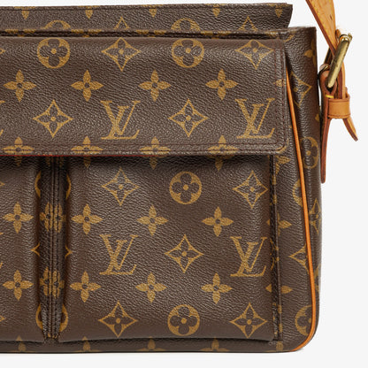 Louis Vuitton Viva-Cite GM Schultertasche aus Monogram Canvas