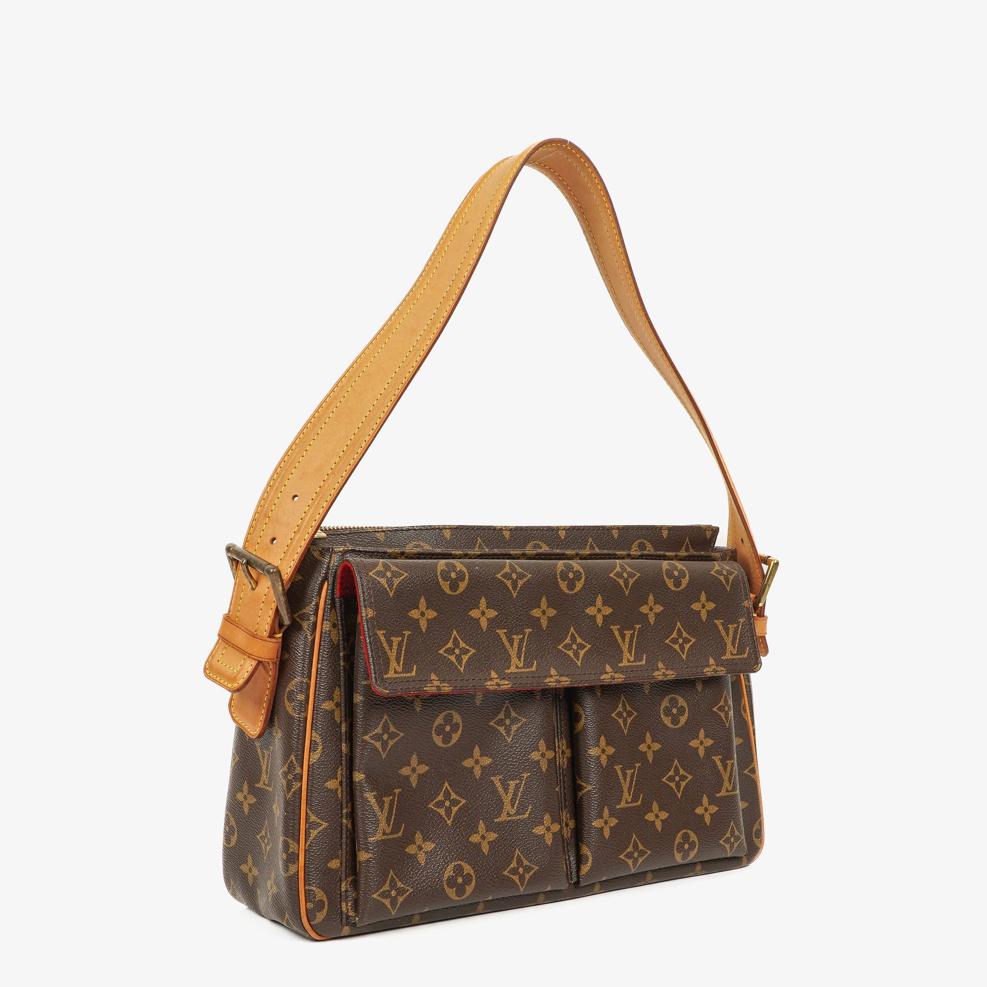 Louis Vuitton Viva-Cite GM Schultertasche aus Monogram Canvas