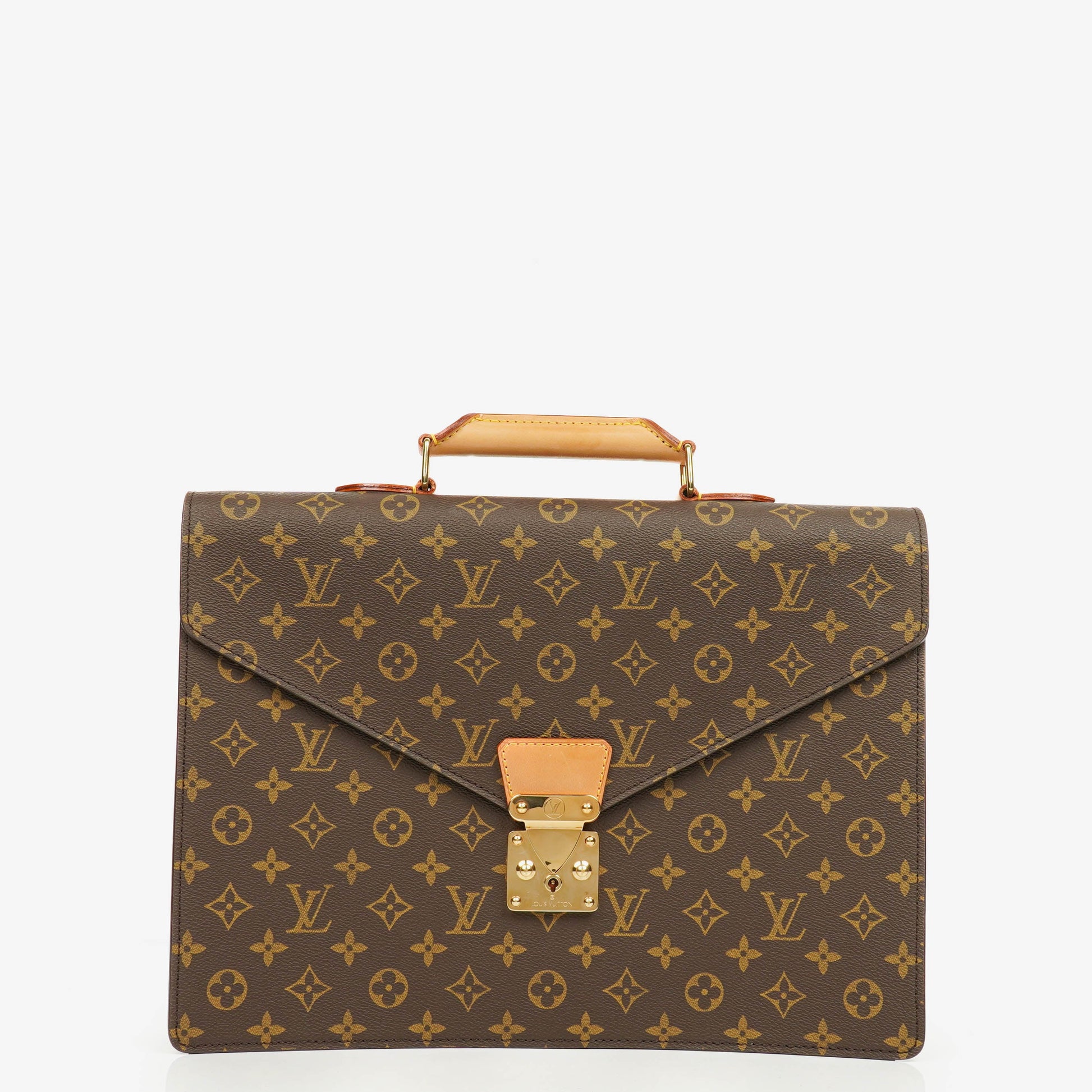 Louis Vuitton Serviette Canseiller Aktentasche aus Monogramm-Canvas