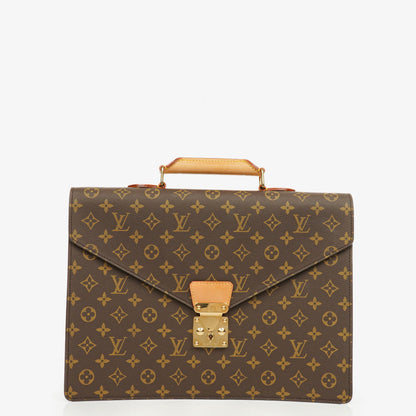 Louis Vuitton Serviette Canseiller Aktentasche aus Monogramm-Canvas