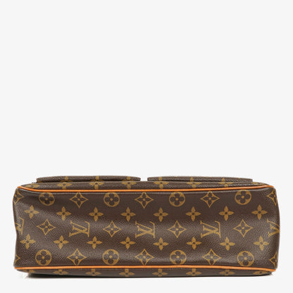 Louis Vuitton Viva-Cite GM Schultertasche aus Monogram Canvas