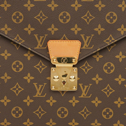 Louis Vuitton Serviette Canseiller Aktentasche aus Monogramm-Canvas