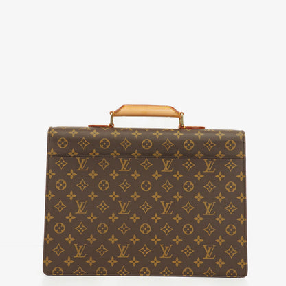 Louis Vuitton Serviette Canseiller Aktentasche aus Monogramm-Canvas