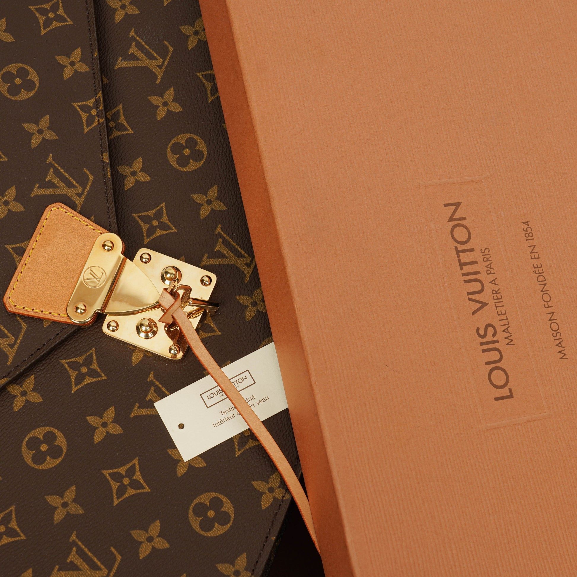 Louis Vuitton Serviette Canseiller Aktentasche aus Monogramm-Canvas