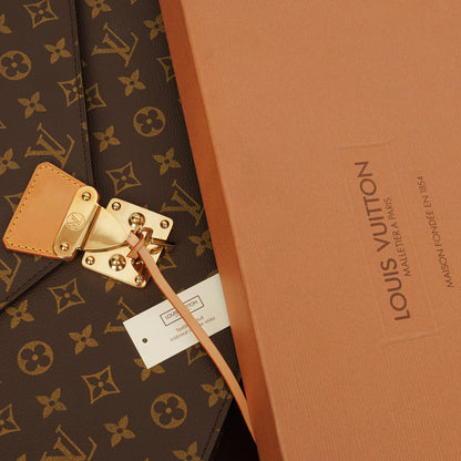 Louis Vuitton Serviette Canseiller Aktentasche aus Monogramm-Canvas