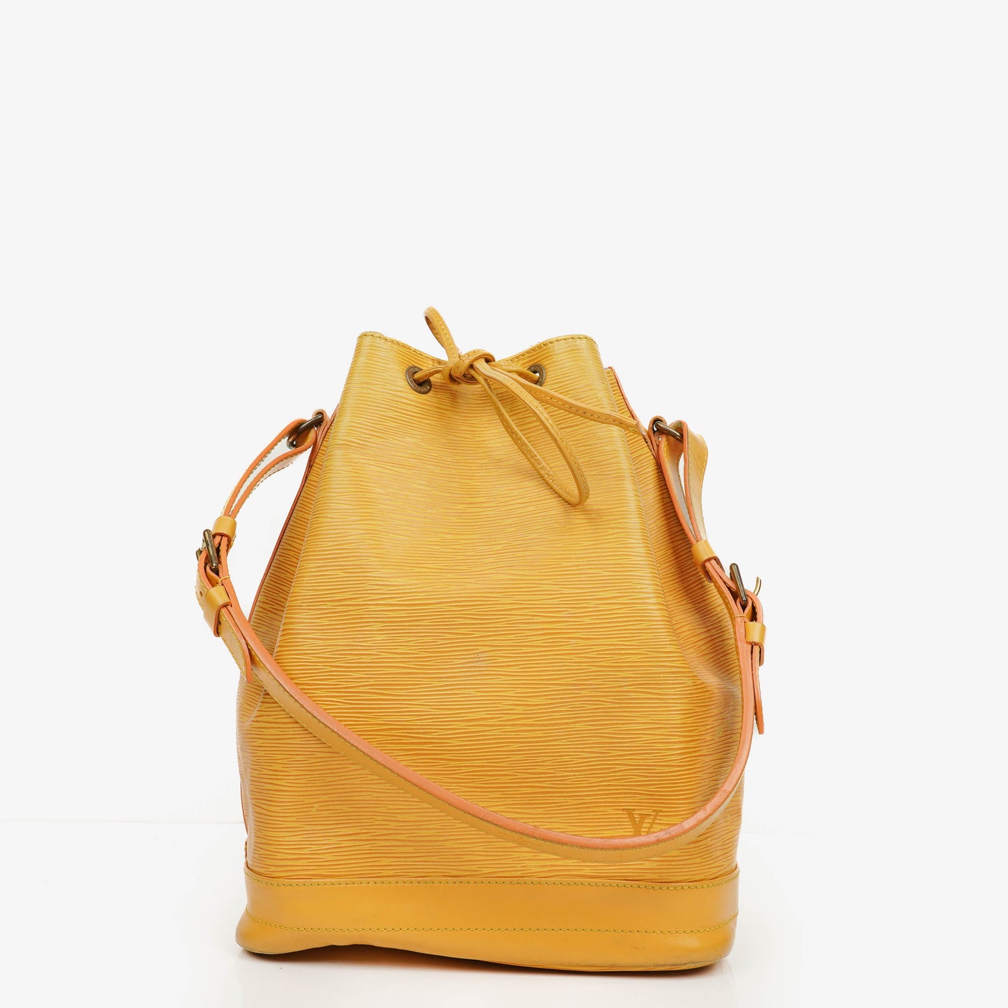 Louis Vuitton Noé Grande GM Schultertasche aus gelbem Epi-Leder