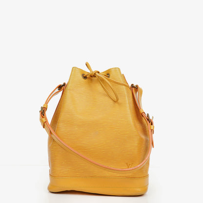Louis Vuitton Noé Grande GM Schultertasche aus gelbem Epi-Leder
