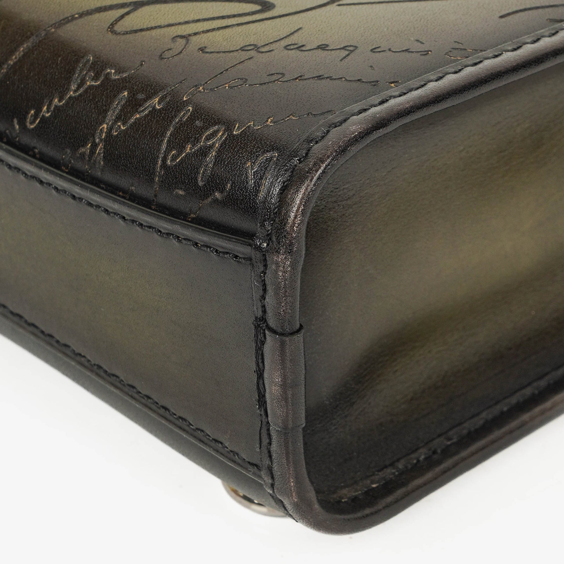 Berluti Premier Jour Gulliver Messenger Bag aus Venezia Kalbsleder
