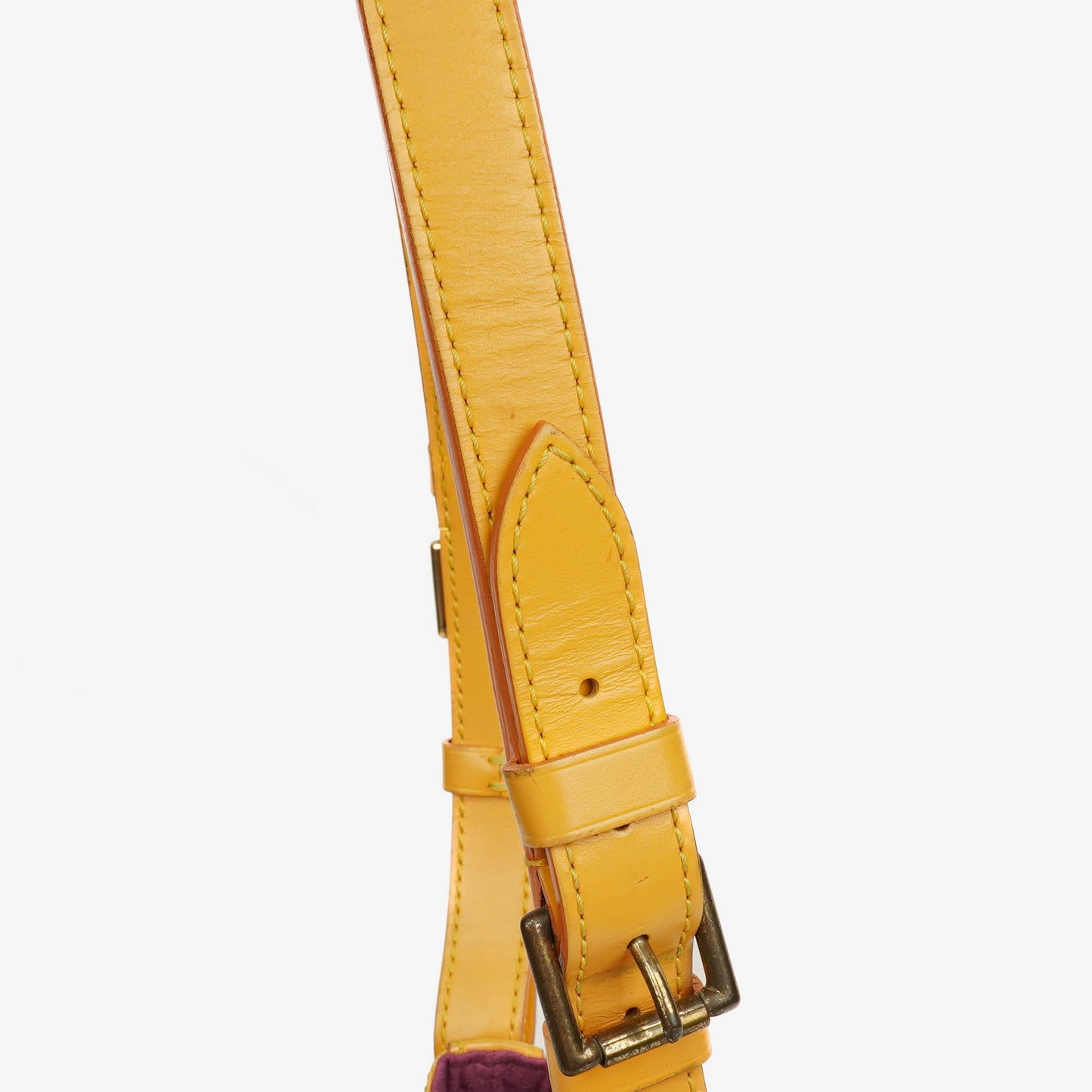 Louis Vuitton Noé Grande GM Schultertasche aus gelbem Epi-Leder