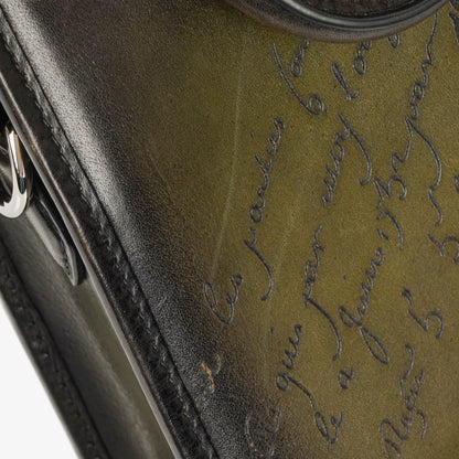Berluti Premier Jour Gulliver Messenger Bag aus Venezia Kalbsleder