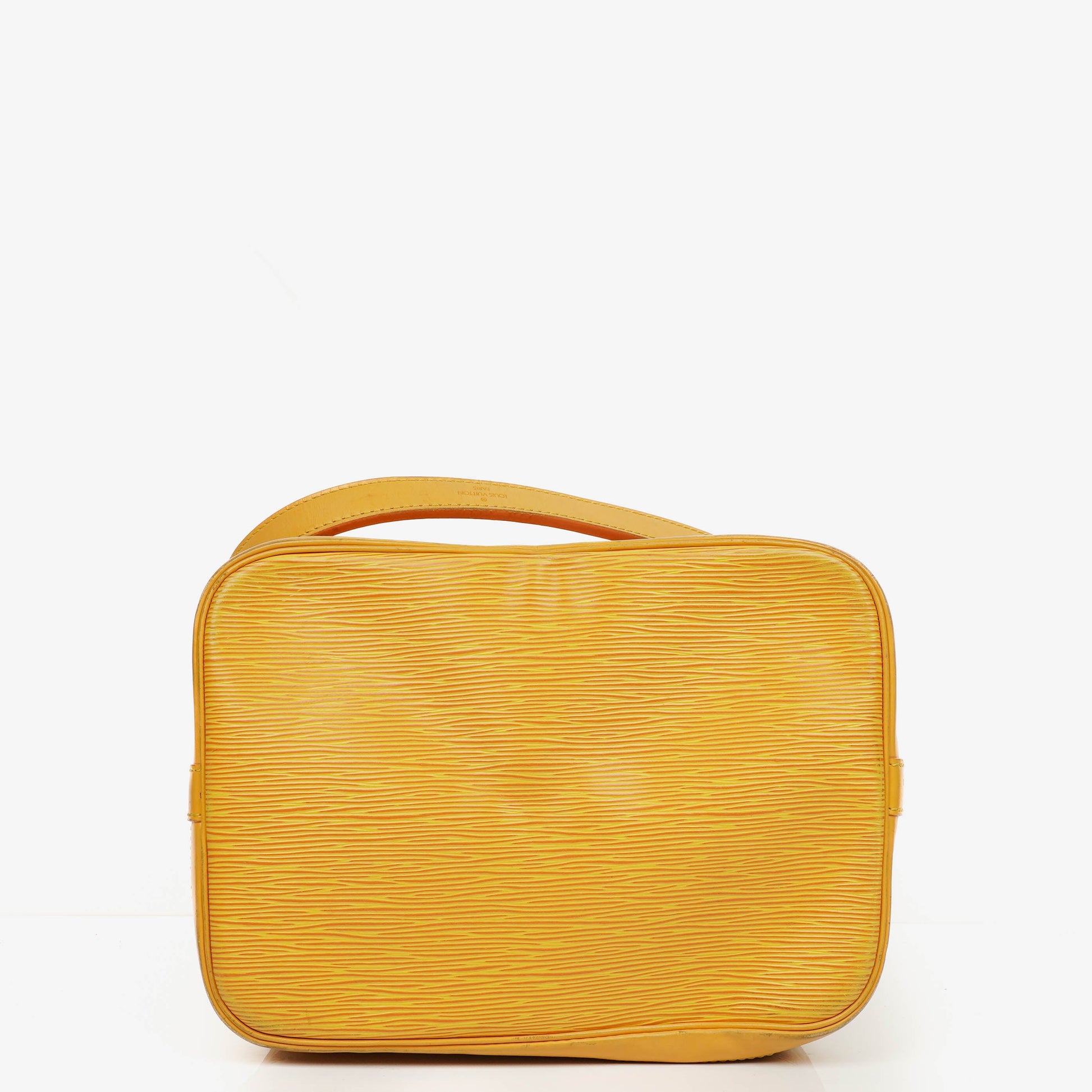 Louis Vuitton Noé Grande GM Schultertasche aus gelbem Epi-Leder