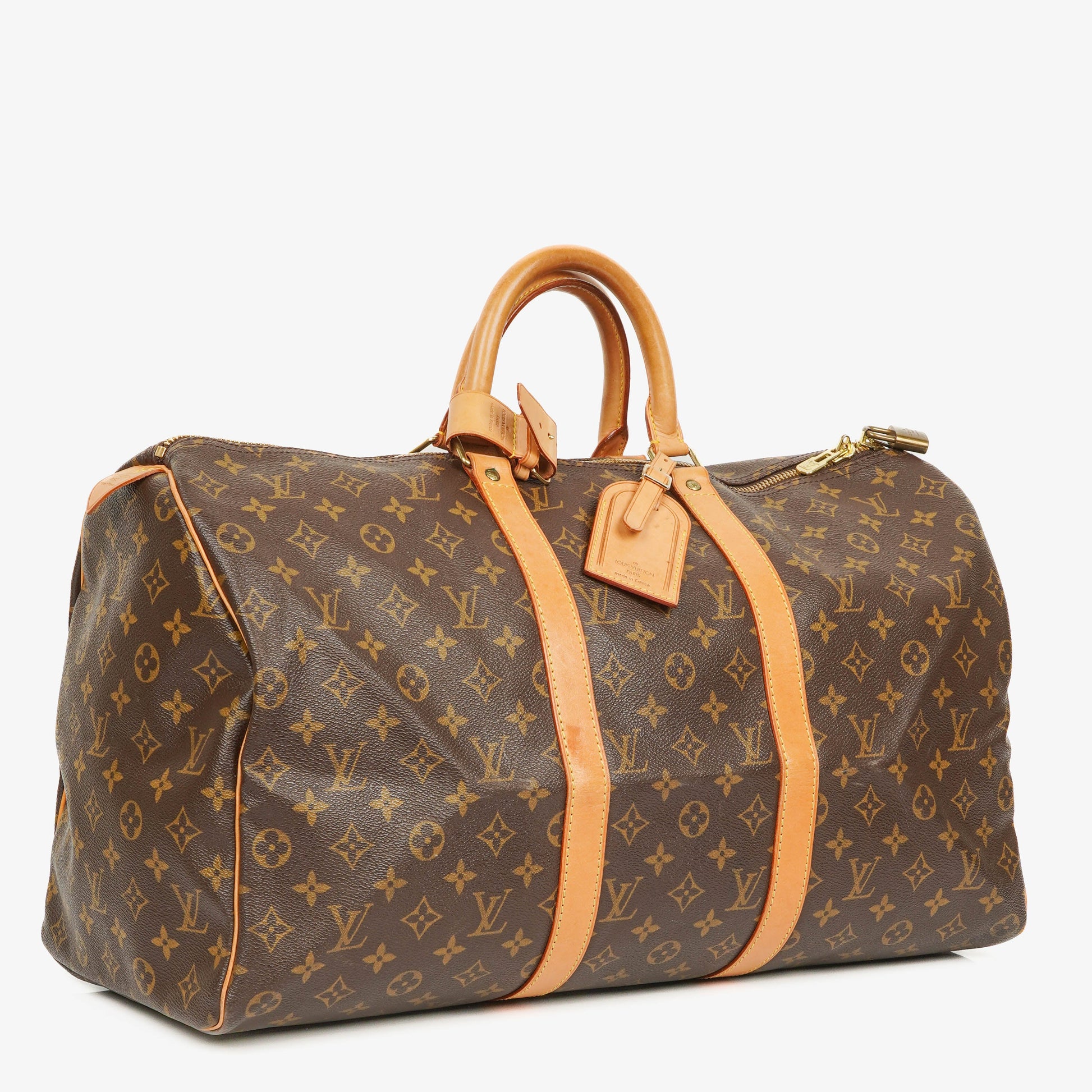 Louis Vuitton Keepall 50 Reisetasche aus Monogram Canvas
