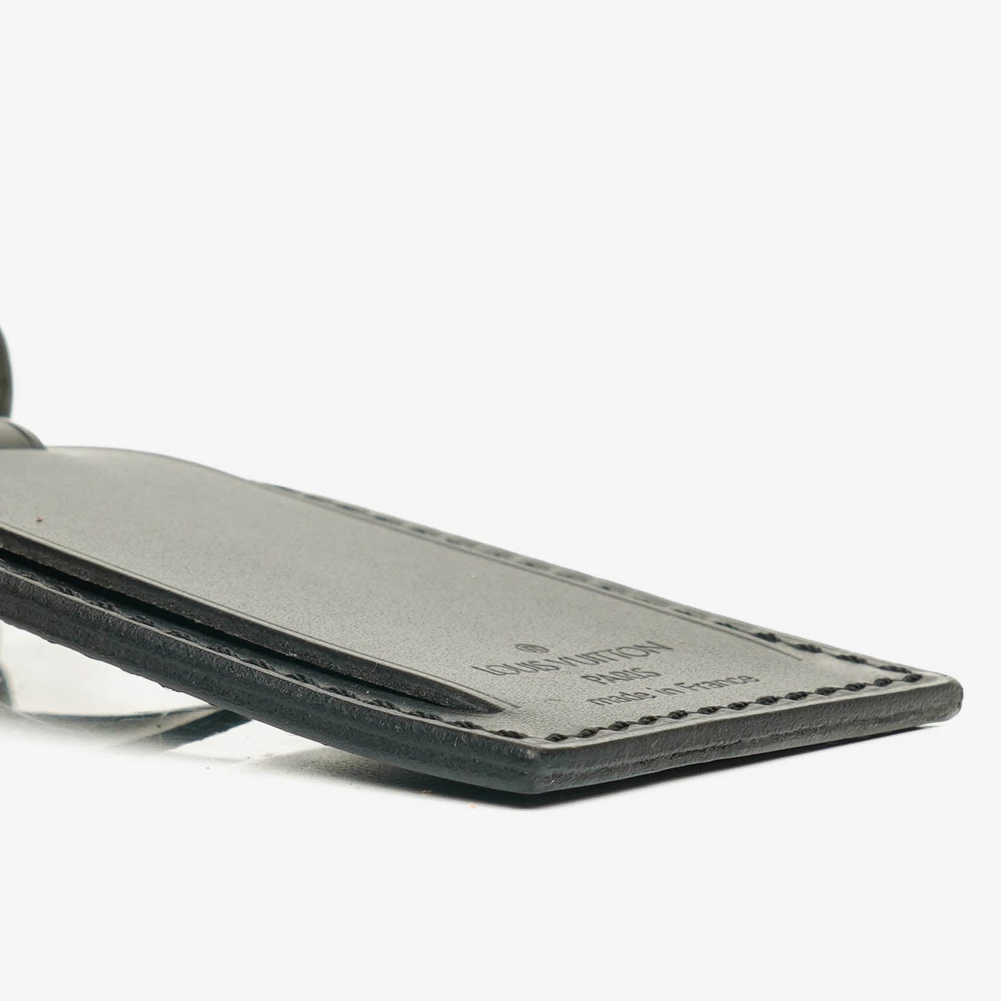 Louis Vuitton Adressanhänger und Griffhalter aus schwarzem Epi-Leder