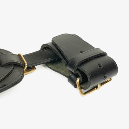 Louis Vuitton Adressanhänger und Griffhalter aus schwarzem Epi-Leder