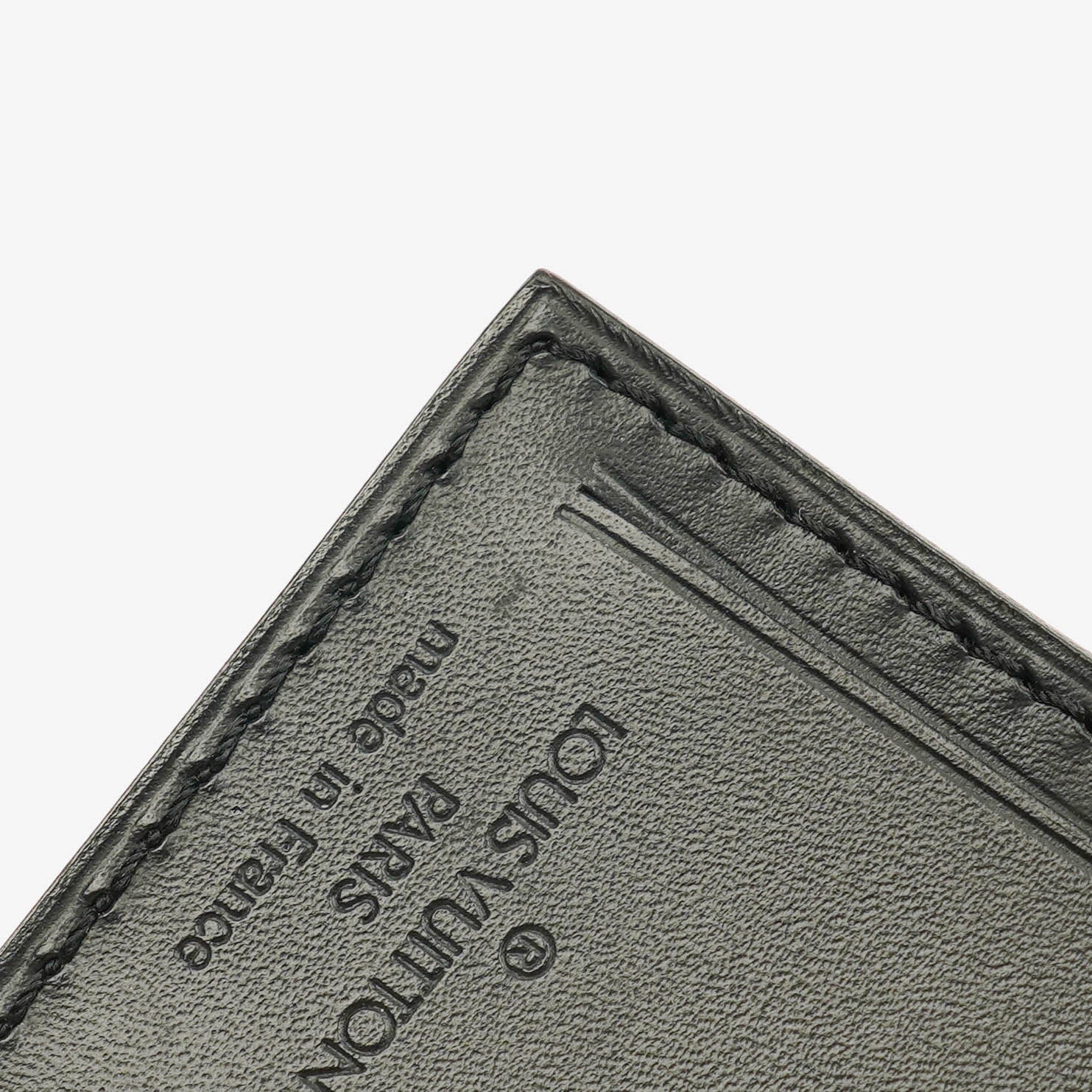 Louis Vuitton Adressanhänger und Griffhalter aus schwarzem Epi-Leder