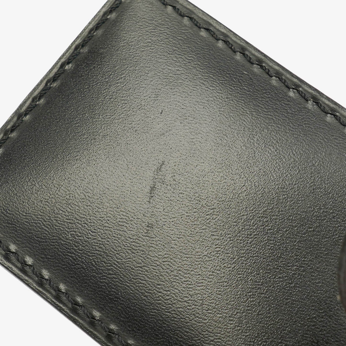 Louis Vuitton Adressanhänger und Griffhalter aus schwarzem Epi-Leder