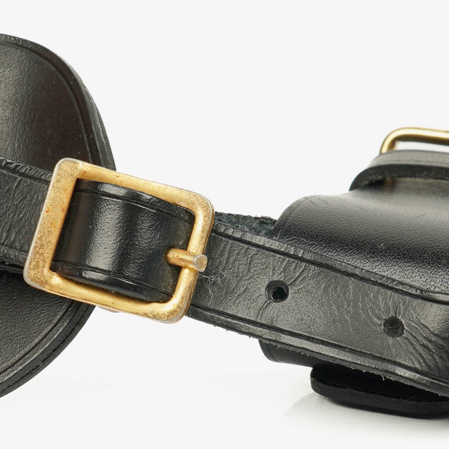 Louis Vuitton Adressanhänger und Griffhalter aus schwarzem Epi-Leder