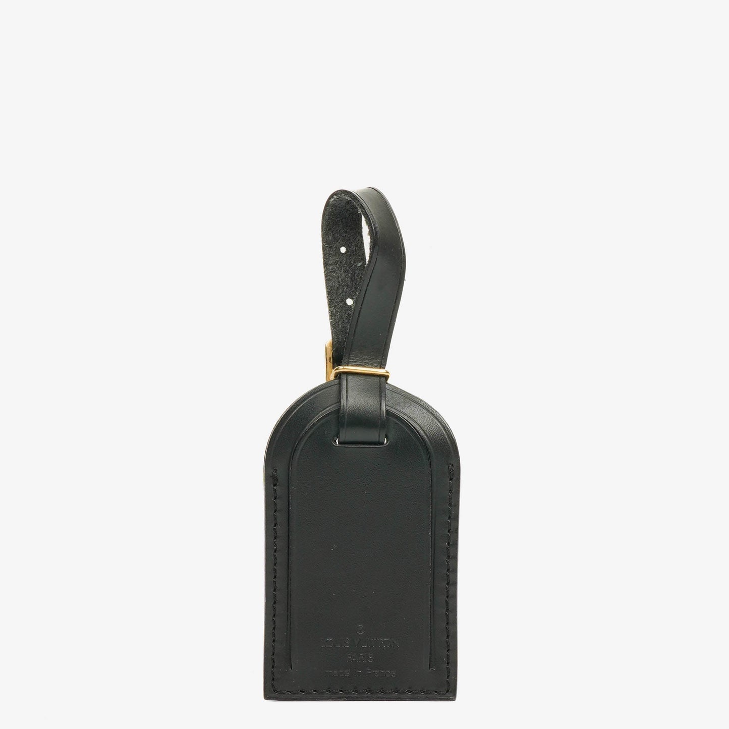 Louis Vuitton Adressanhänger und Griffhalter aus schwarzem Epi-Leder
