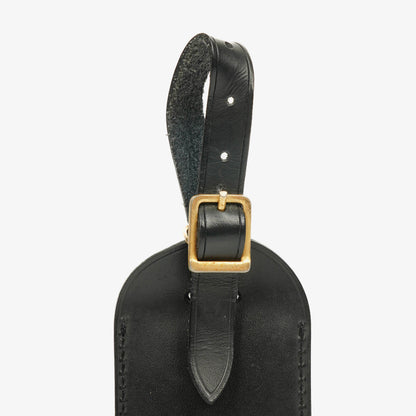 Louis Vuitton Adressanhänger und Griffhalter aus schwarzem Epi-Leder