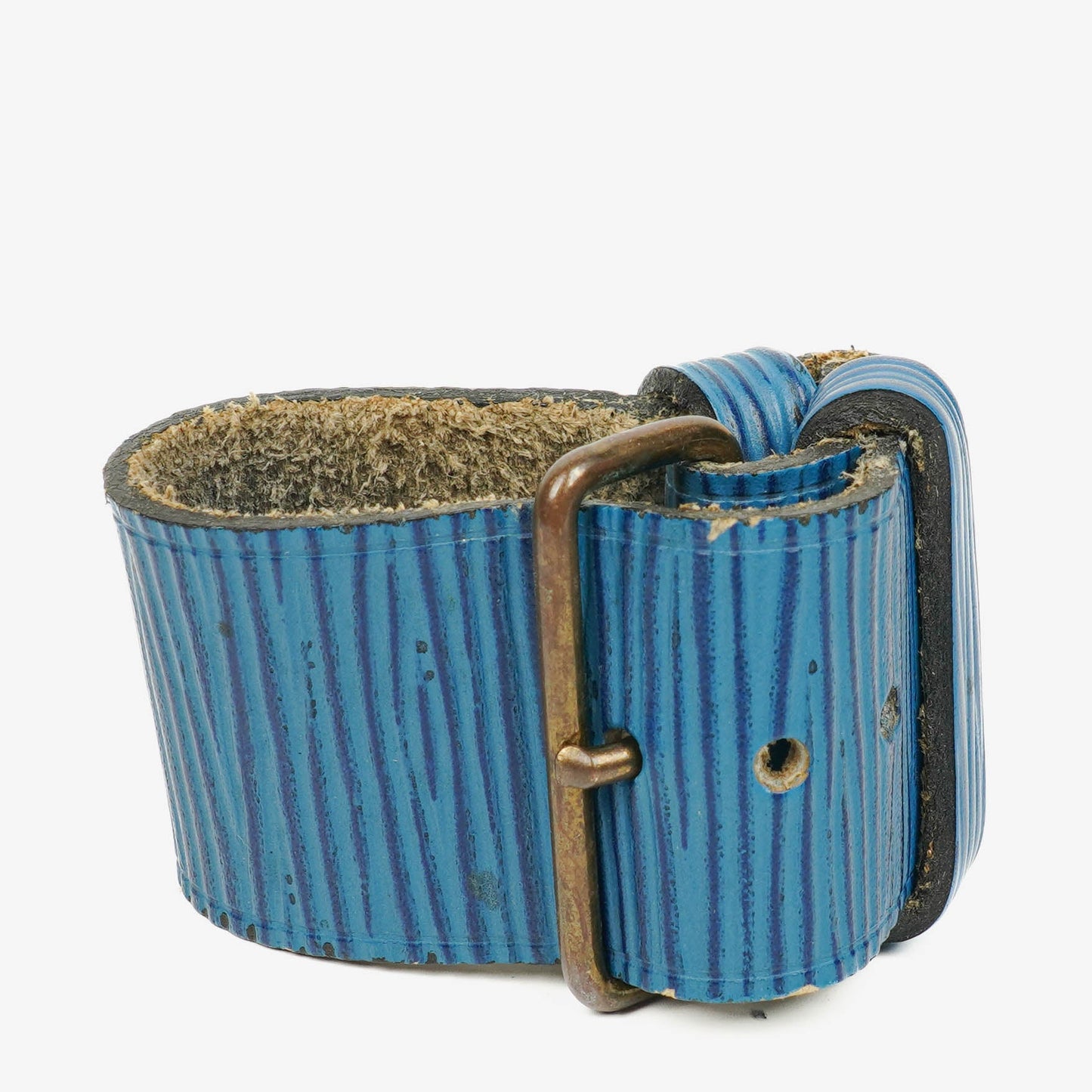 Louis Vuitton Adressanhänger und Griffhalter aus blauem Epi-Leder