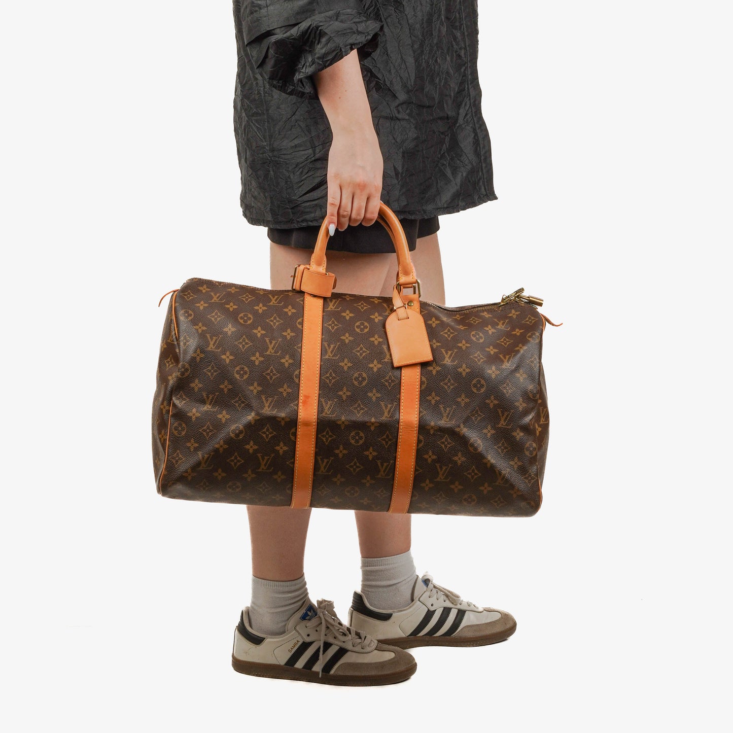 Louis Vuitton Keepall 50 Reisetasche aus Monogram Canvas