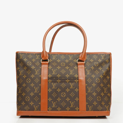 Louis Vuitton Sac Weekend PM Tote Bag aus Monogram Canvas