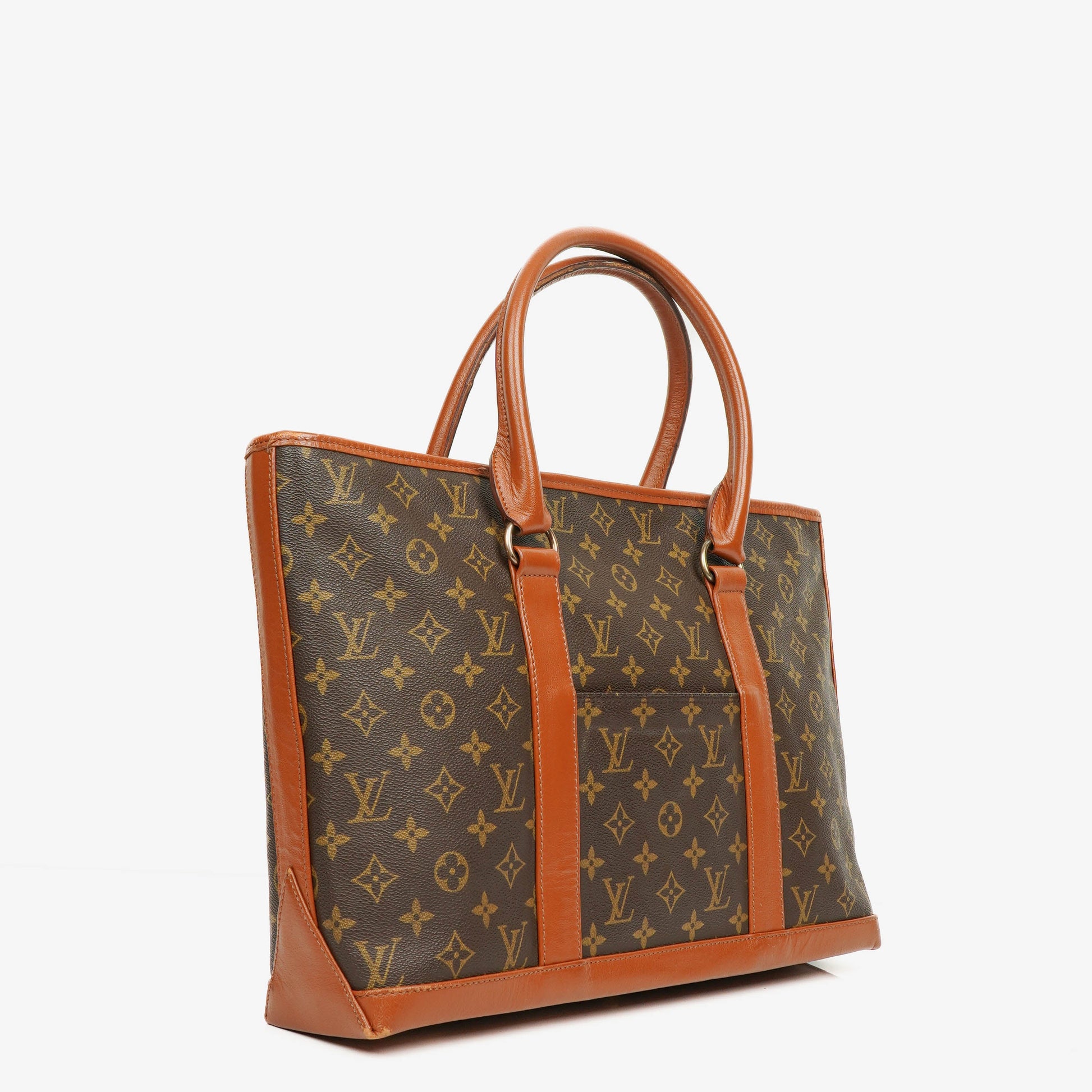 Louis Vuitton Sac Weekend PM Tote Bag aus Monogram Canvas