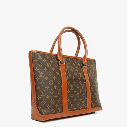 Louis Vuitton Sac Weekend PM Tote Bag aus Monogram Canvas