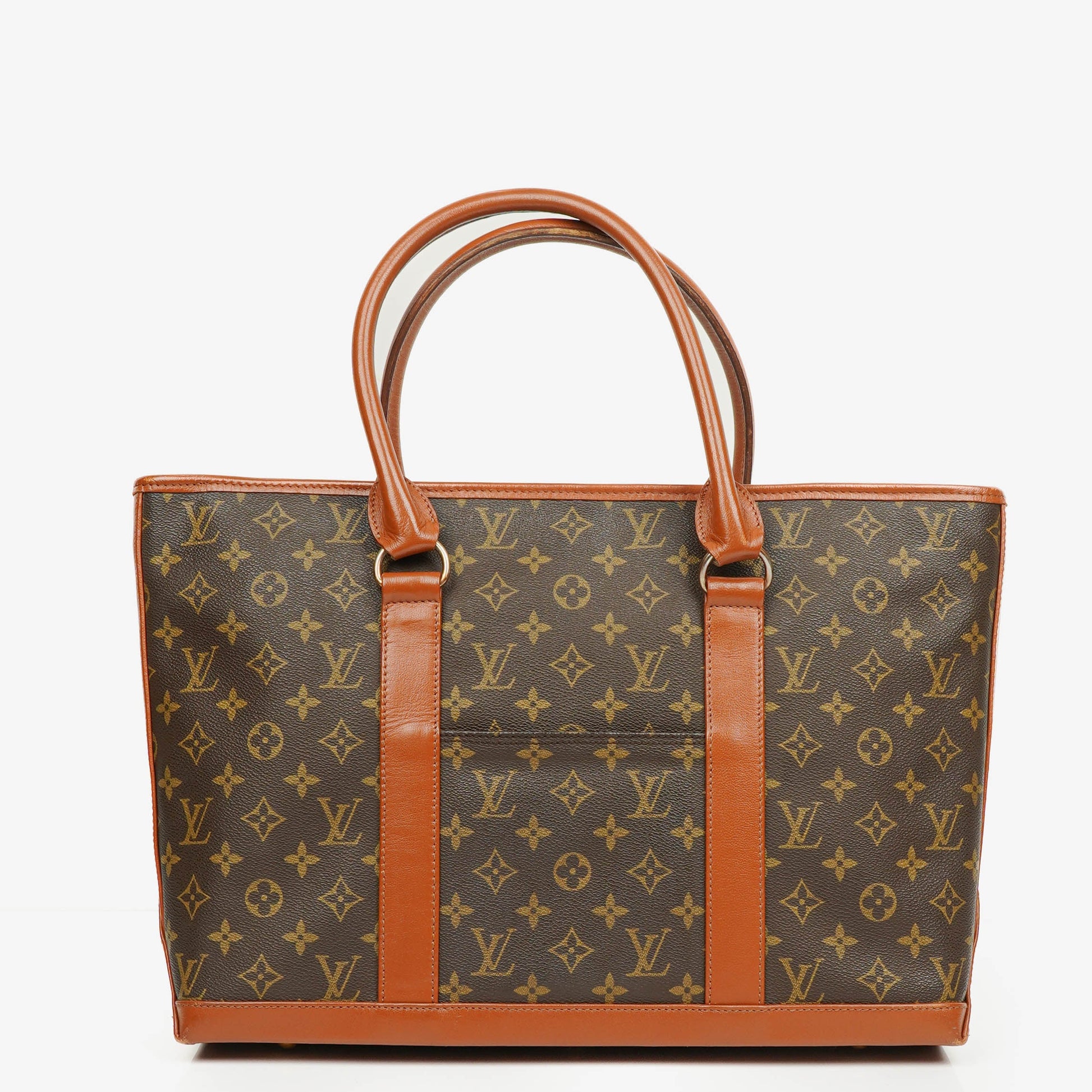 Louis Vuitton Sac Weekend PM Tote Bag aus Monogram Canvas