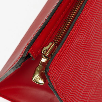 Louis Vuitton Sac Triangle Tasche aus rotem Epi-Leder