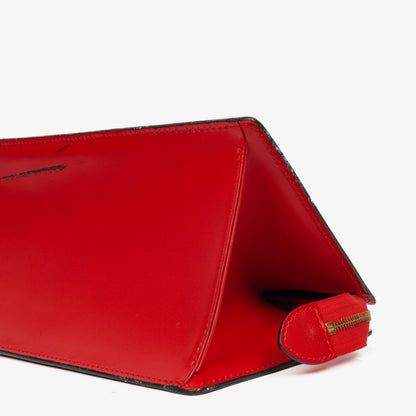 Louis Vuitton Sac Triangle Tasche aus rotem Epi-Leder