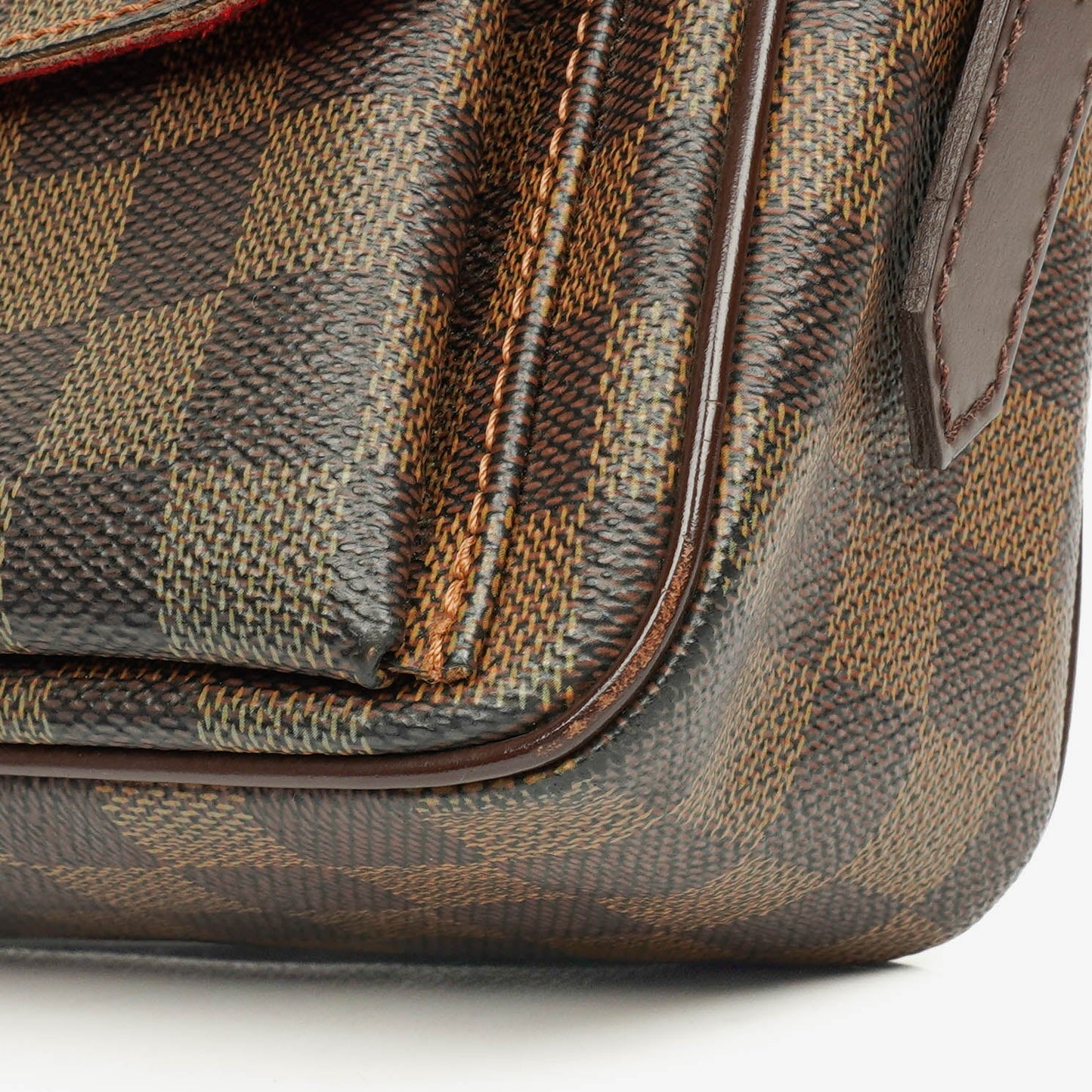 Louis Vuitton Ravello GM Schultertasche in Damier Ebene