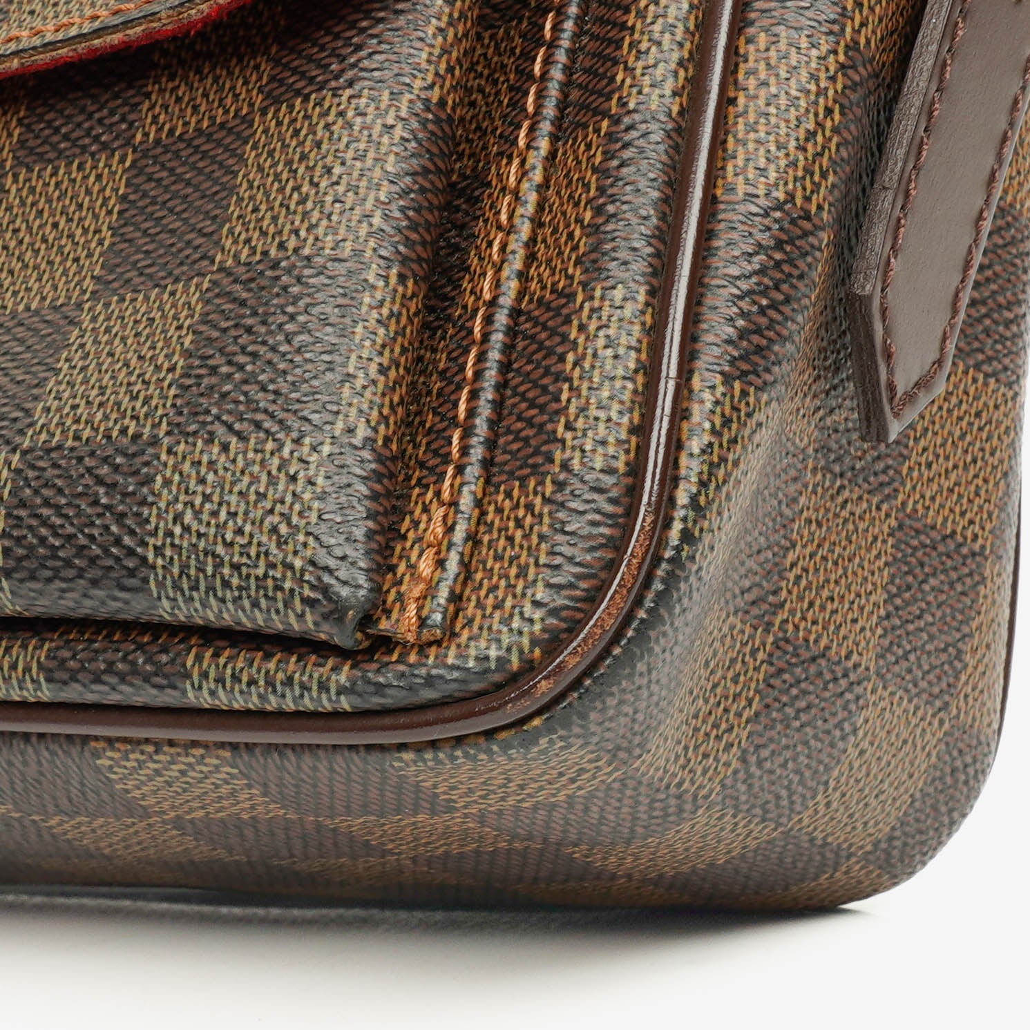 Louis Vuitton Ravello GM Schultertasche in Damier Ebene