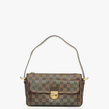 Louis Vuitton Ravello GM Schultertasche in Damier Ebene