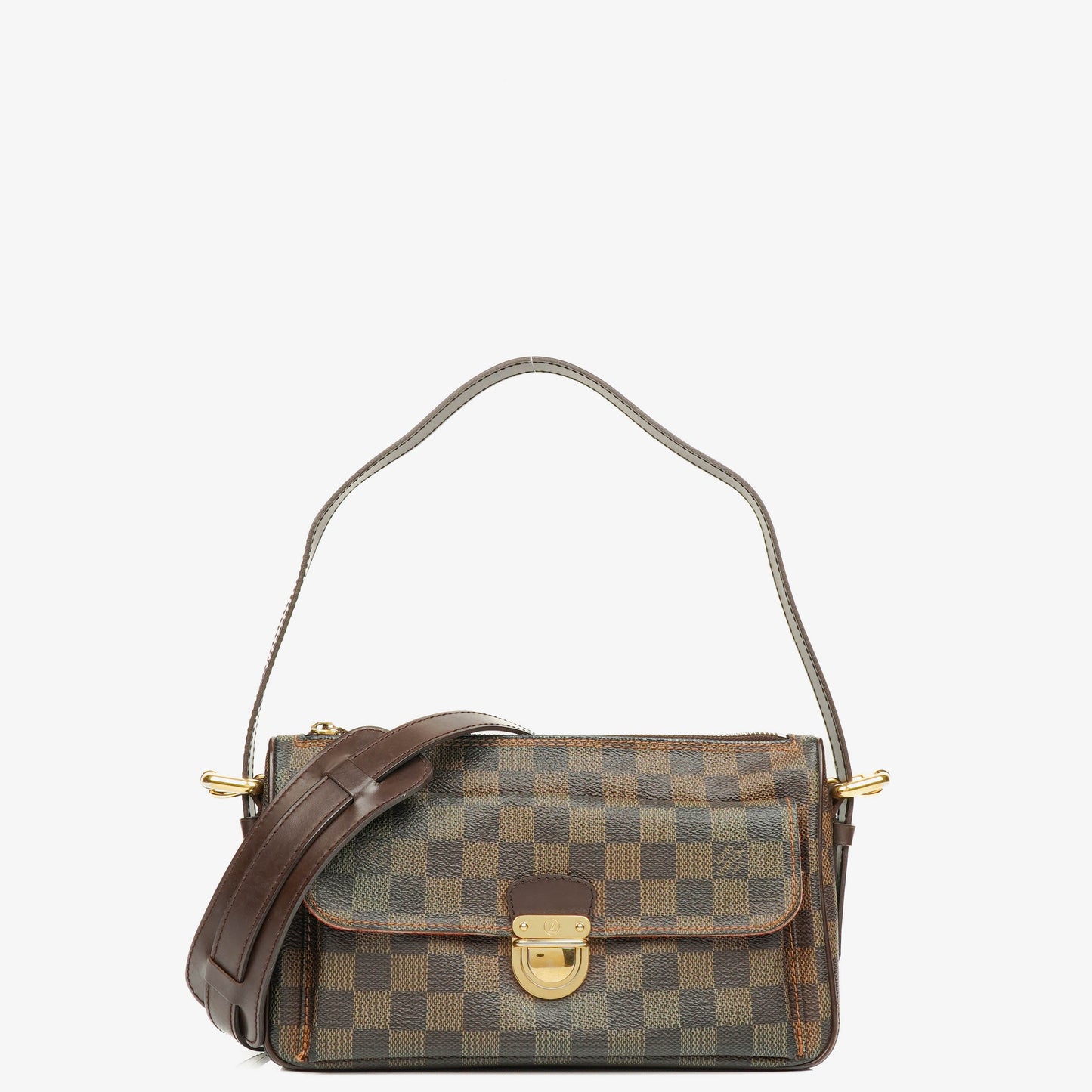 Louis Vuitton Ravello GM Schultertasche in Damier Ebene