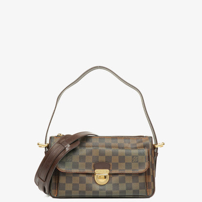 Louis Vuitton Ravello GM Schultertasche in Damier Ebene
