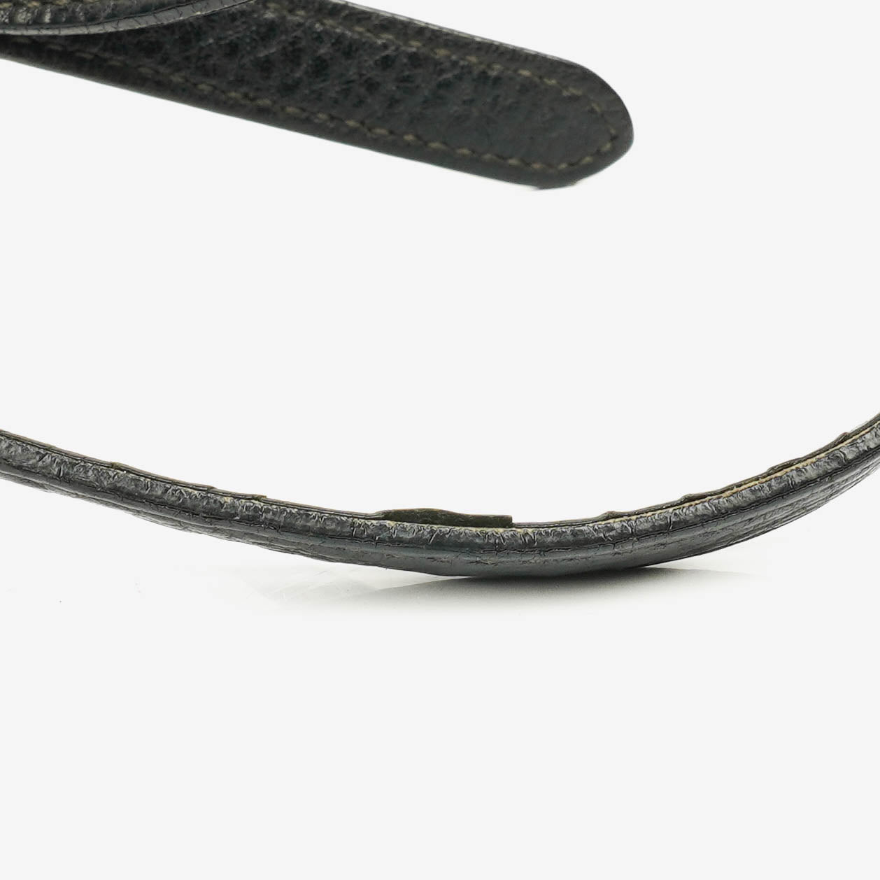 Prada Vitello Daino Crossbody-Tasche in Schwarz