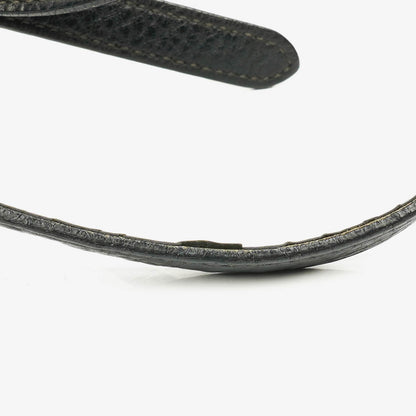 Prada Vitello Daino Crossbody-Tasche in Schwarz