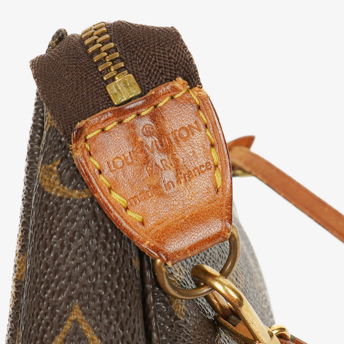 Louis Vuitton Pochette Accessoires Clutch-Handtasche aus Monogram Canvas