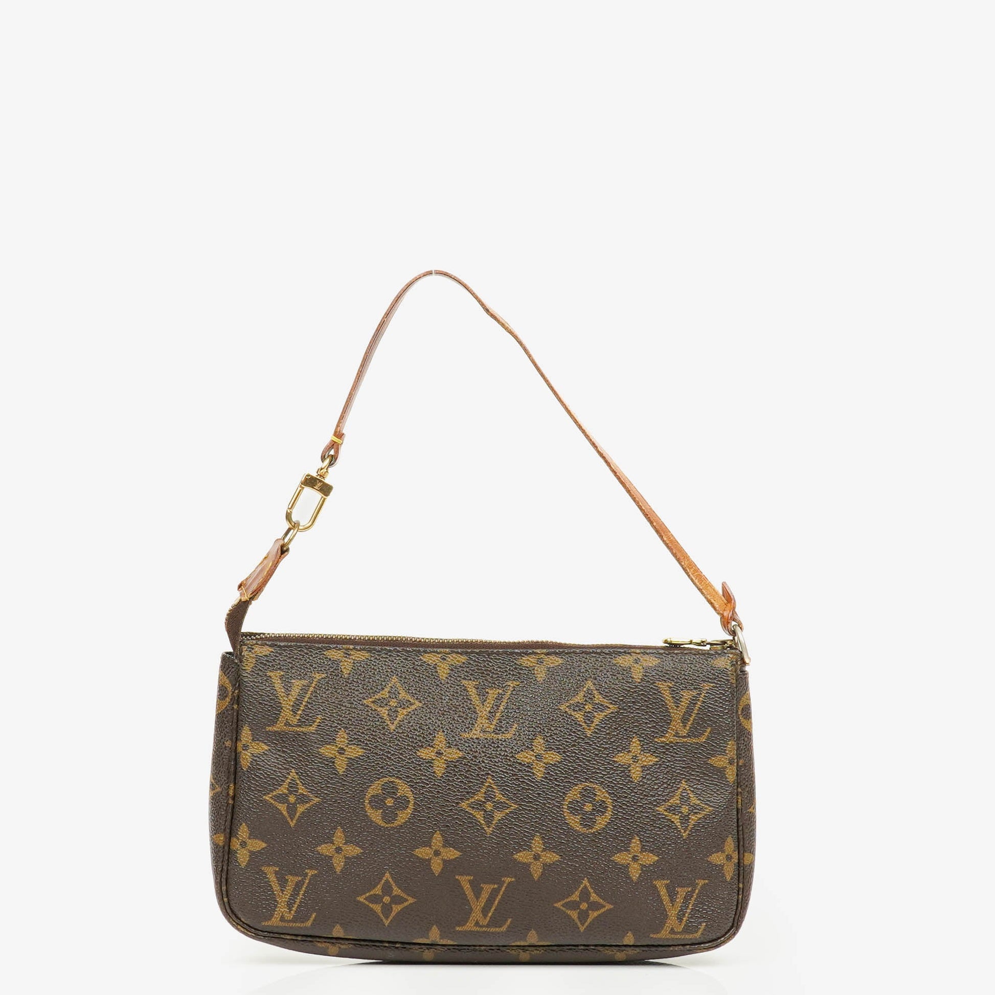 Louis Vuitton Pochette Accessoires Clutch-Handtasche aus Monogram Canvas