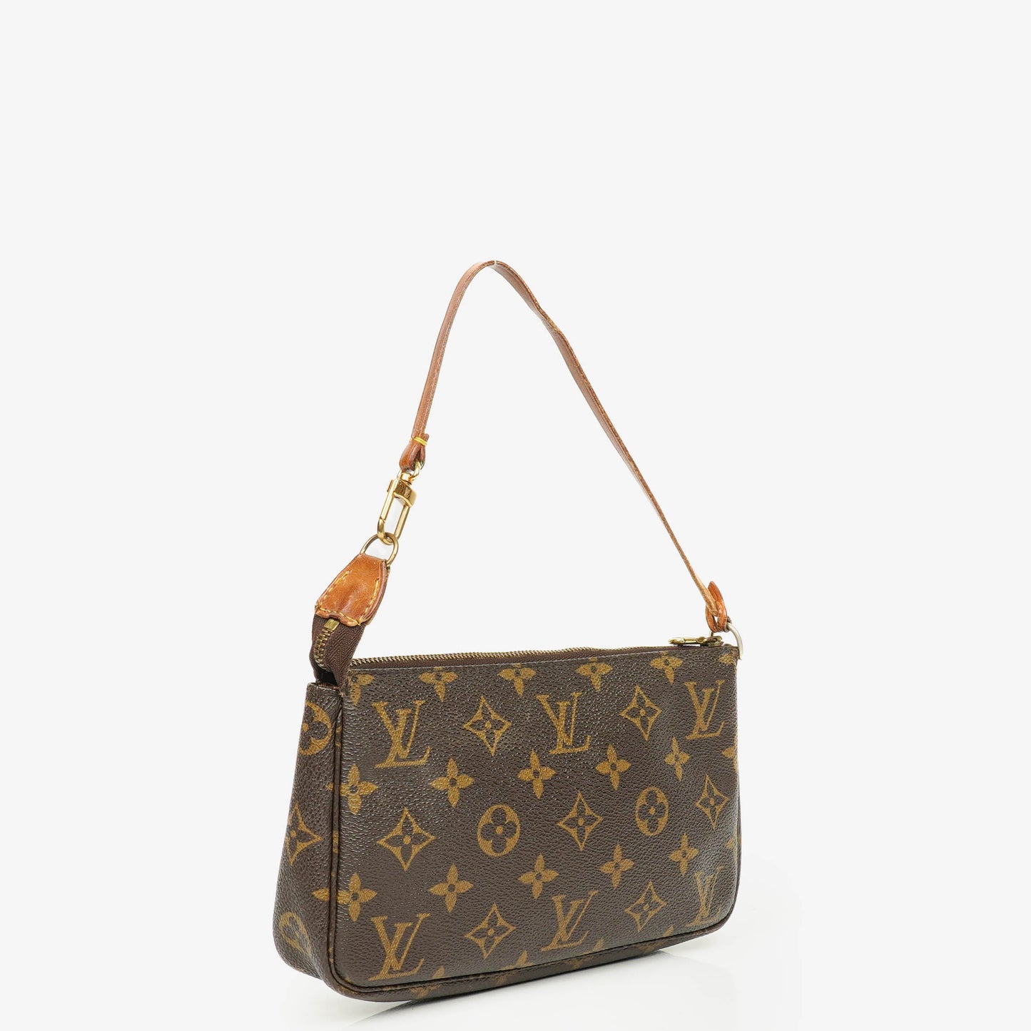 Louis Vuitton Pochette Accessoires Clutch-Handtasche aus Monogram Canvas