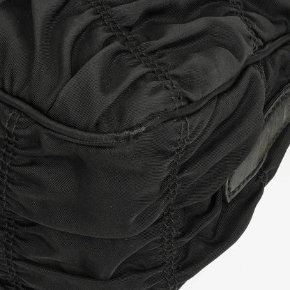Prada Tessuto Gaufre Tasche aus schwarzem Nylon