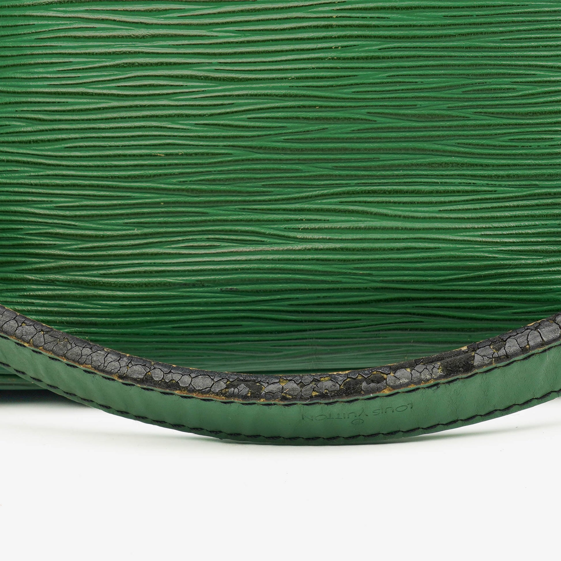 Louis Vuitton Petit Noe Schultertasche aus grünem EPI Leder
