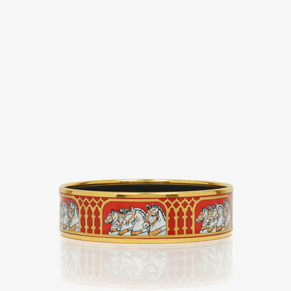 Hermès Armreif aus Emaille „Grand Apparat“