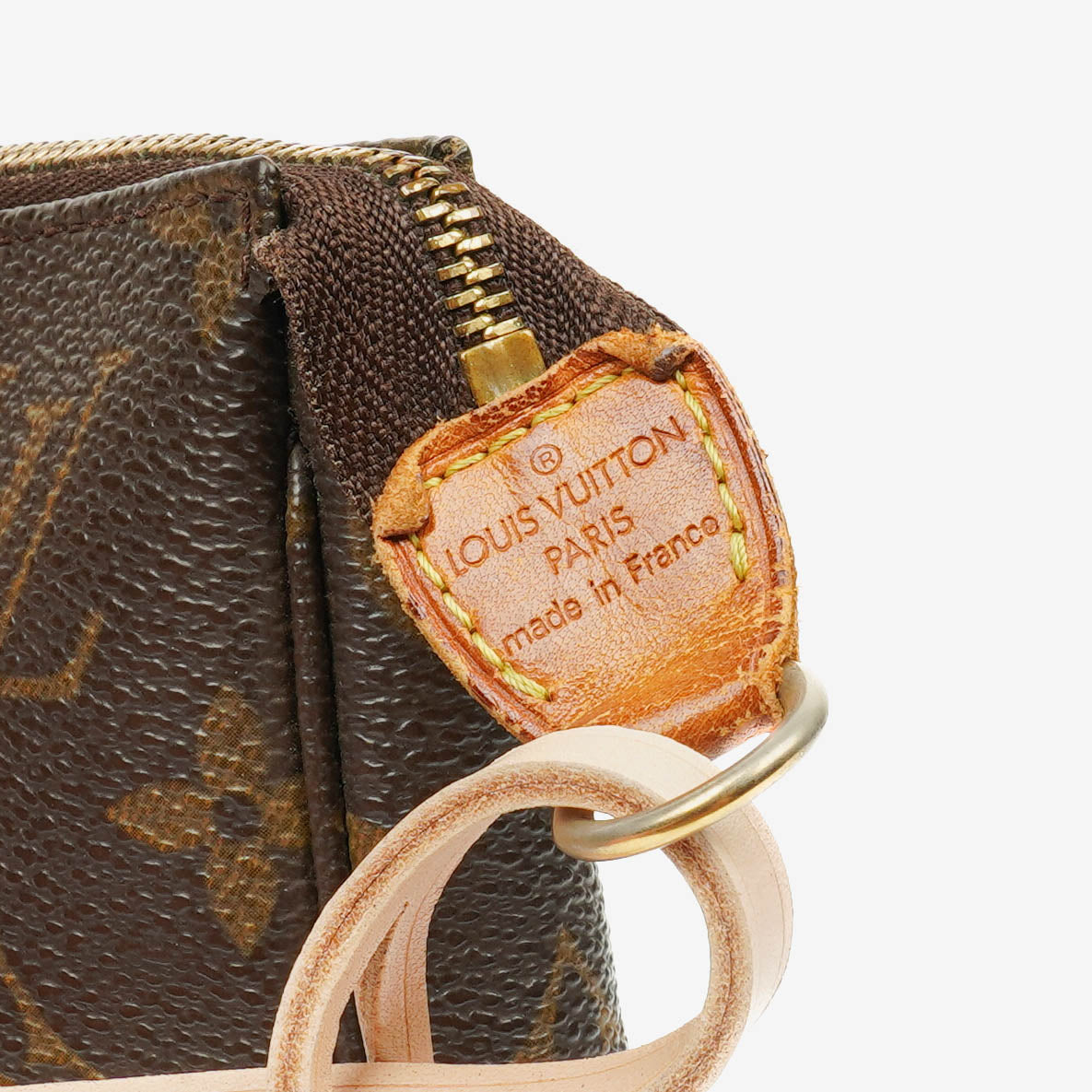 Louis Vuitton Pochette Accessoires Clutch-Handtasche aus Monogram Canvas