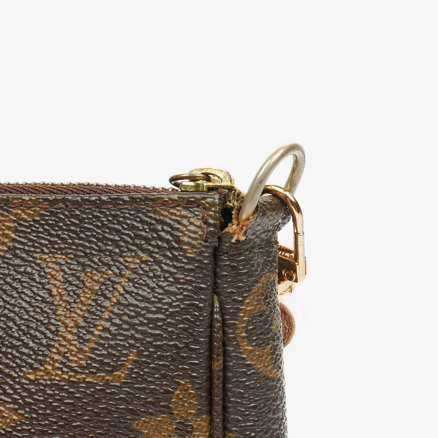 Louis Vuitton Pochette Accessoires Clutch-Handtasche aus Monogram Canvas