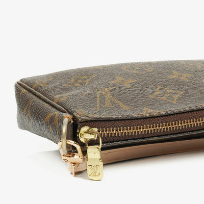Louis Vuitton Pochette Accessoires Clutch-Handtasche aus Monogram Canvas